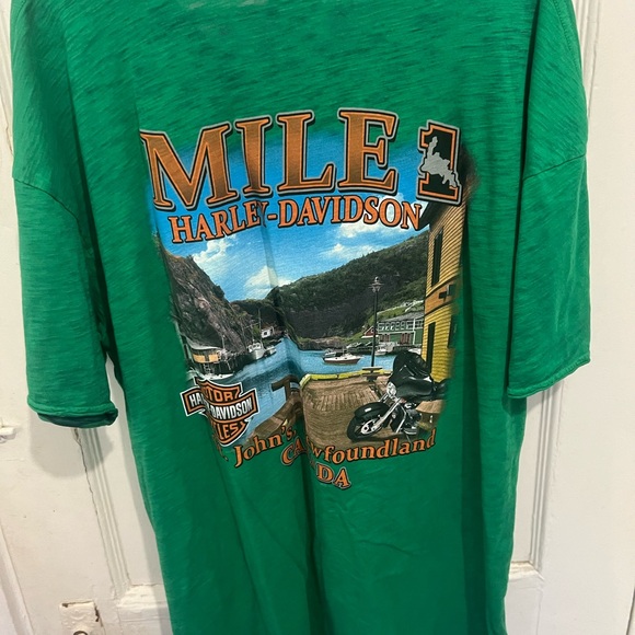 Harley Davidson Mile 1 St John’s NFLD shirt. Size 2XL(2018) - Picture 2 of 7